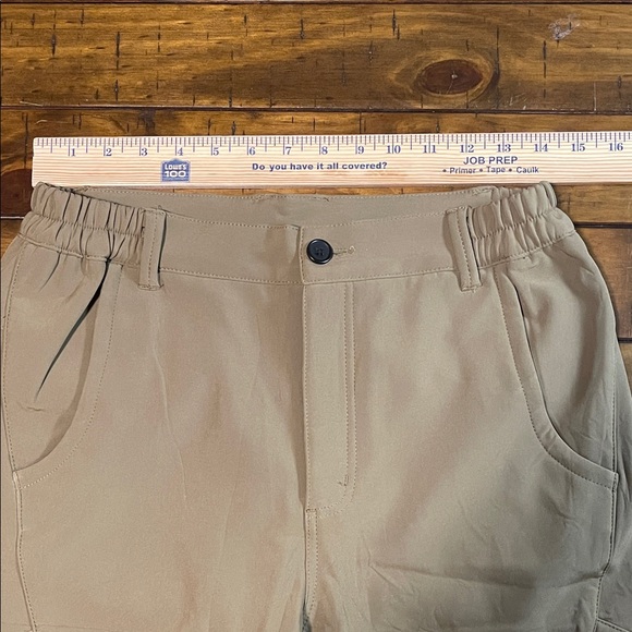 Men's Snow Pants Insulated Soft Velour Lined Cargo With Zippers Stretch Waist 29 - Picture 12 of 12